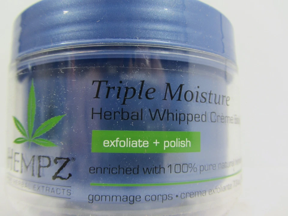 HEMPZ TRIPLE MOISTURE HERBAL WHIPPED CREME BODY SCRUB  - Image 1 of 1