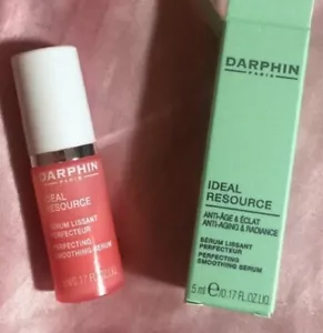 Suero suavizante Darphin Ideal Resource Perfecting .17 oz/5 ml talla de prueba/viaje nuevo en caja - Imagen 1 de 1