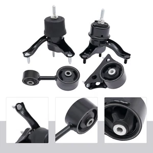 Juego de 4 piezas de montaje de motor y transmisión para Toyota Highlander 2004-2007 2,4 L - Imagen 1 de 9