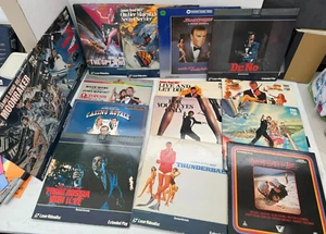 Lot of 15 James Bond 007 Laserdisc Movies Action Adventure Comedy *NO SCRATCHES* - Picture 1 of 7