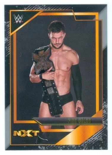 FINN BALOR "SILVER PARALLEL NXT GOLD CARD" PANINI WWE NXT 2.0 2022 - Image 1 of 1