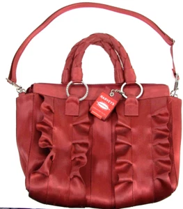 Cartera con volantes LOLA Sealtbelt Original de HARVEY'S 🔴 Bolso de hombro rojo▸Cartera de mano - Imagen 1 de 22
