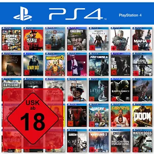 PS4 / PlayStation 4 Spiele-Wahl 🎮 Action 🚨 Shooter 💣 (alle Spiele USK 18) - Bild 1 von 136