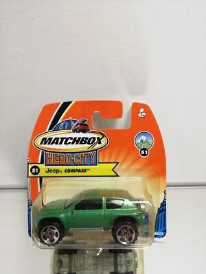 Matchbox Jeep Bussola su blister - Immagine 1 di 3