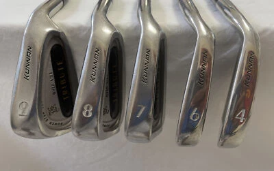 Juego de hierros de gran tamaño RH Kunnan Tribute 4-9 ejes de grafito faltan #5. Foto 1 de 4