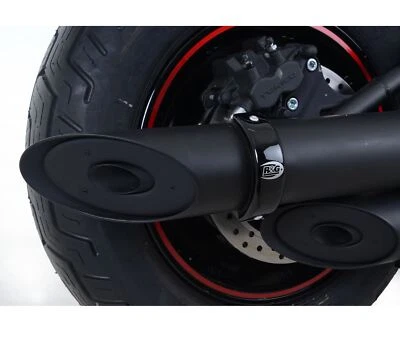 Protección de escape redonda R&G (escape de flecha) Kawasaki Vulcan VN900 clásico 06-22 Foto 1 de 4