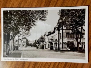 AK Ansichtskarte / Postkarte Geesthacht an der Elbe, Marktplatz, 50er Jahre - Bild 1 von 2