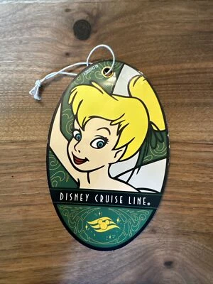 Etiqueta de equipaje de papel Tinker Bell DCL Disney Cruise Line - NUEVA Foto 1 de 2