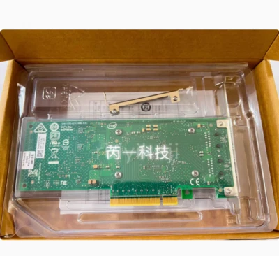 Dell 01WYFT 0HD44M Intel X710-T2L Dual Port 10GbE Base-T PCIe x8 Network Adapter - Image 1 of 2