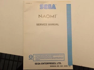 Sega: Naomi - Service Manual - NOS - Picture 1 of 1