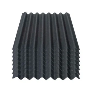(14.95€/1qm) Onduline Easyline Dachplatte Wandplatte Bitumenwellplatten 8x0,76m² - Bild 1 von 5