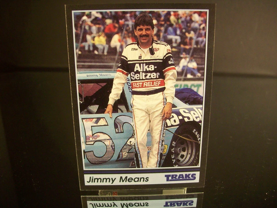 Rare Jimmy Means #52 Alka Seltzer Traks 1991 Card #152 - Image 1 of 1