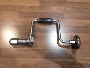 Vintage 10" Ratchet Carpenters Brace - Picture 1 of 7