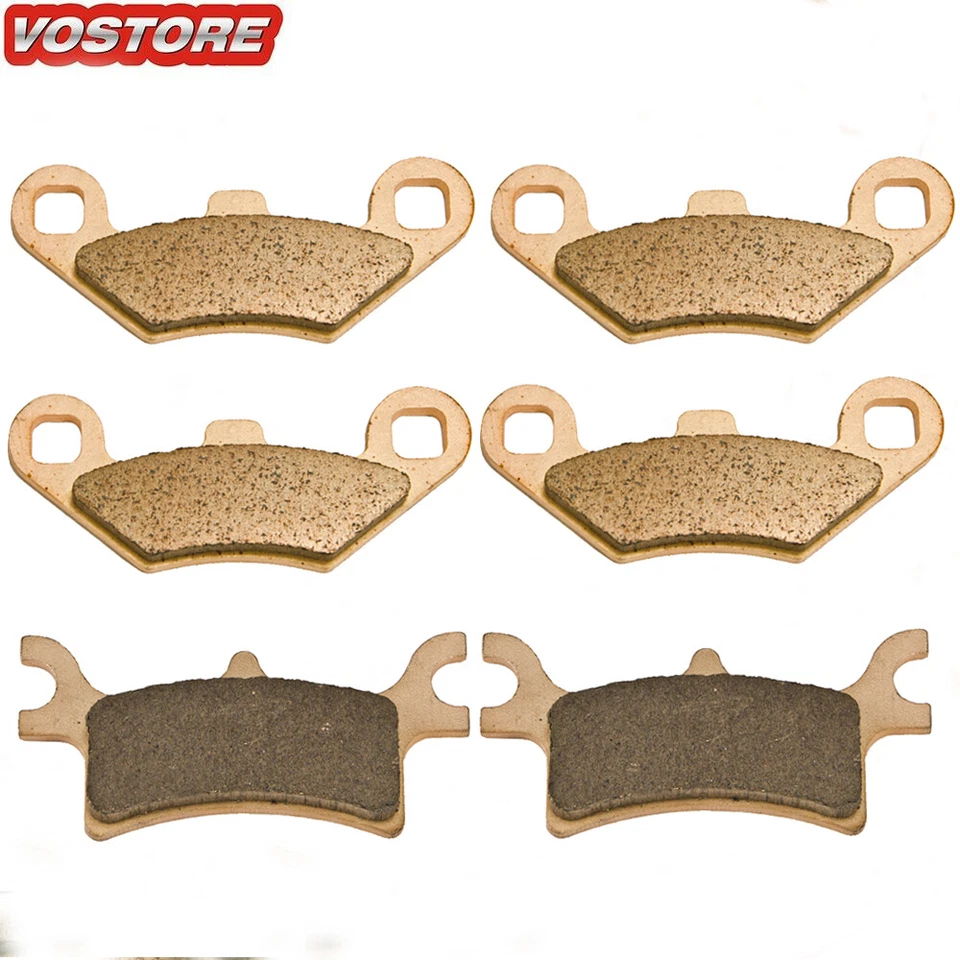 Pastillas de freno delanteras y traseras sinterizadas para Polaris Sportsman 600 4X4 2003 2004 2005 Foto 1 de 1