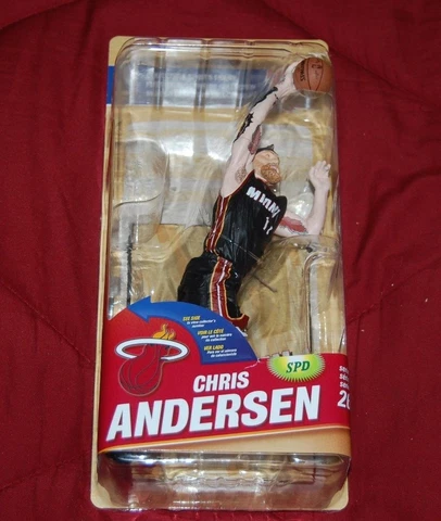 MIAMI HEAT CHRIS ANDERSEN #11 NBA BASKETBALL SERIES 26 ACTION FIGURE Cover