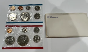 1974 US Mint Set Original Mint Packaging 13 Coins - Picture 1 of 3