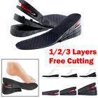 Height Increase Insoles Men Women Invisible Heel Lift Taller Shoe Inserts Pad