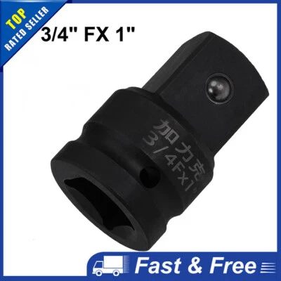 3/4 Inch Drive (F) x 1 Inch (M) Impact Socket Reducer Female to Male Cr-Mo UK - Image 1 of 4