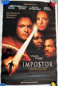 Impostor Original video relaease poster 26 x 39.5 Rolled - Picture 1 of 1