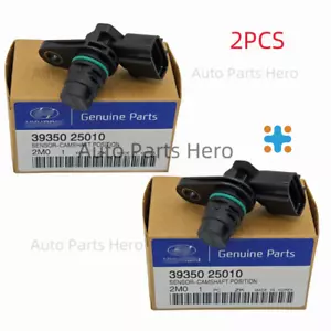 2PC New 39350-25010 Camshaft Position Sensor CMP3052 for Hyundai Kia 2.0L 2.4L - Picture 1 of 6