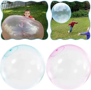 Water Bubble Ball Balloon Inflatable Water-Filled Ball Soft Rubber Ball for Outd - Picture 1 of 12
