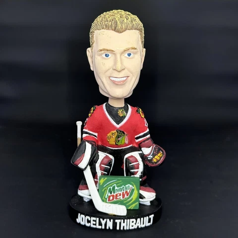 Jocelyn Thibault Chicago Blackhawks Bobblehead 2003 SGA Cover