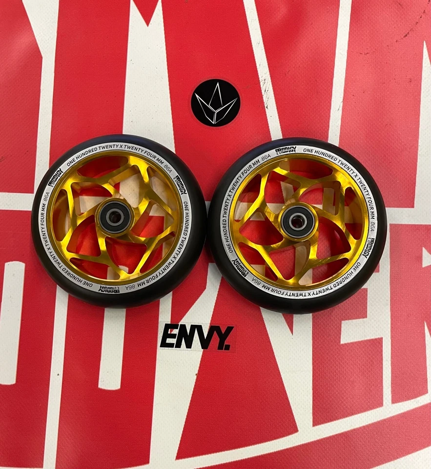 ENVY Gap Core 120mm Scooter Wheels - Gold PAIR prodigy Foto 1 de 1