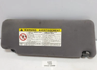 ✅ 1998-2000 OEM Lexus LS400 XF20 Front Left Driver Side Sunvisor NOTA* - Imagem 1 de 4