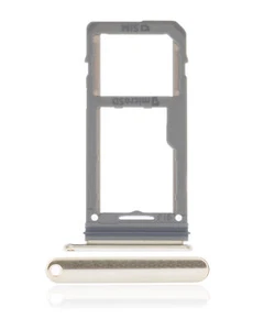 Replacement Single Sim Card Tray Compatible For Samsung Galaxy Note 8 (Gold) - Picture 1 of 3