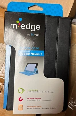 M-Edge Google Nexus 7 Incline Case Black New in Package QTY 2 - Image 1 of 2