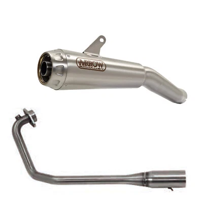 ESCAPE COMPLETO CON C. ARROW PARA SUZUKI GSX-S 125 2017 2020 PRO-RACE NICHROM I. - Imagen 1 de 3