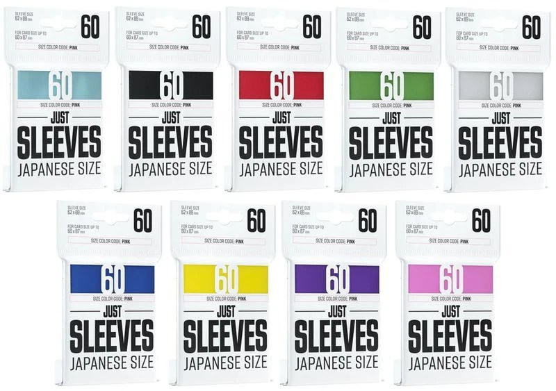 Gamegenic - Just Sleeves - Japanese Size Sleeves (60 Sleeves) - Bild 1 von 1