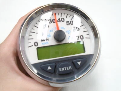 VEETHREE MATRIX 780089SDFB ESTILO ENCHUFABLE VELOCÍMETRO MEDIDOR / PANTALLA LCD BARCO Foto 1 de 4