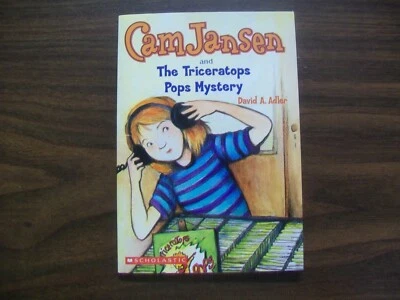 Cam Jansen and The Triceratops Pops Mystery By David Adler - Pub By Scholastic - Image 1 of 3