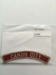 CANON CITY COLORADO RED & WHITE CITY STRIP F13359 - Bild 1 von 1