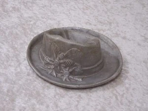 6dVesP - Cenicero de Estaño - Vintage - Diseño Sombrero Tirol - 17 cm - Imagen 1 de 6