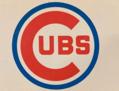 Nice Vintage MLB Chicago CUBS Iron-On Transfer Patch.Fast Ship. 1970's BANKS - Image 1 of 4