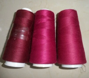 Serger Overlock Maxilock Thread Lot 4-3Pc Spool Black Swirl Navy Gray -P Colors - Picture 1 of 37