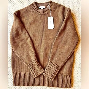 NWT Vince Wool Cashmere Boyfriend Crew Neck Sweater XS - Picture 1 of 8