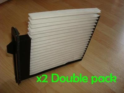 Paquete doble C25877 para filtro de cabina Nissan Versa 2007-2013 ¡Envío rápido y gratuito! Foto 1 de 3