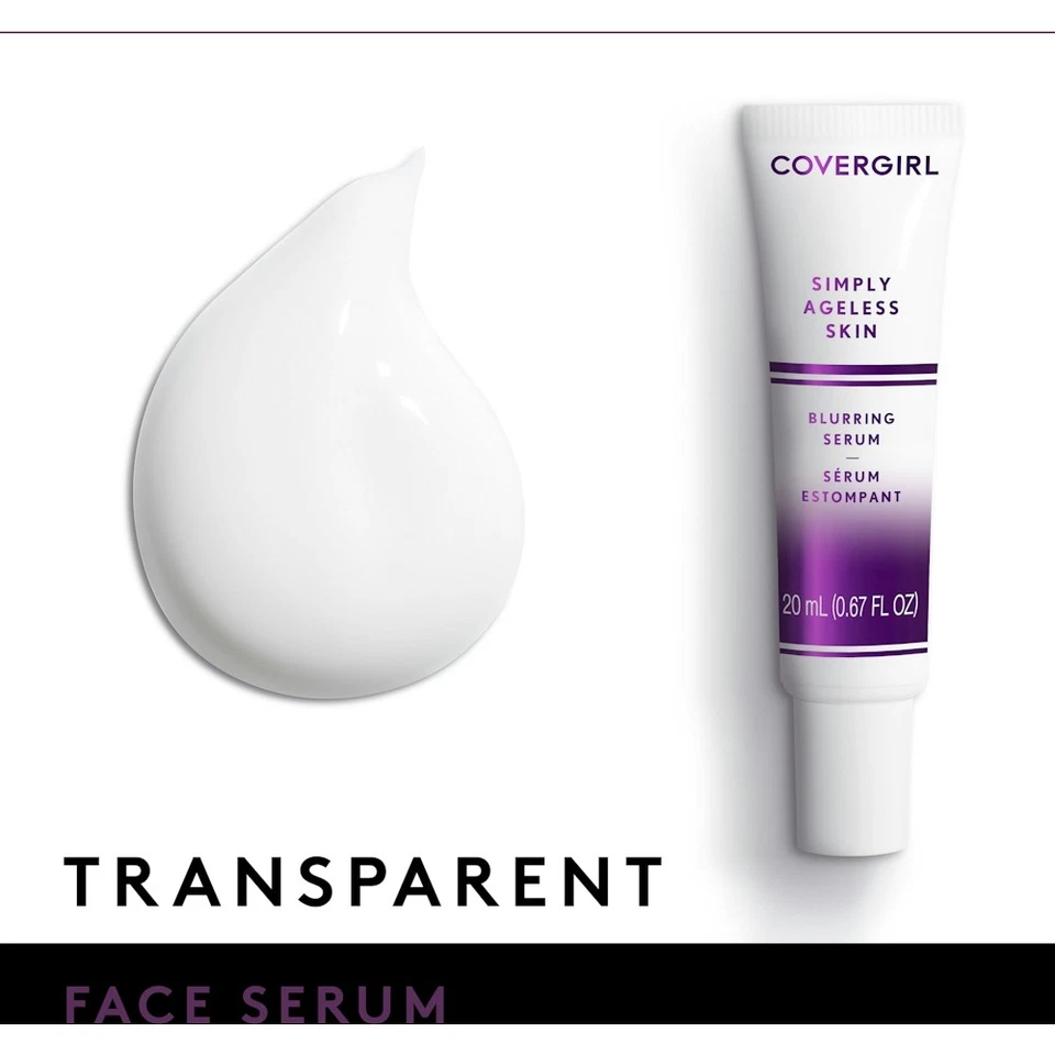 Suero desenfocante para piel COVERGIRL Simply Ageless - Suero facial transparente de 20 ml Foto 1 de 1