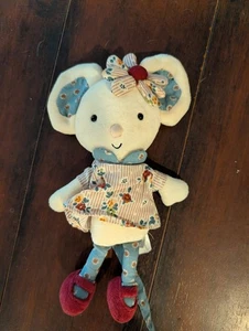Peluche Jellycat Gorgeous Girly Mouse 9" - Raro Htf! Scarpe eleganti a fiori outfit - Foto 1 di 3