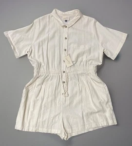 Mameluco Universal Thread para mujer manga corta botón delantero talla XXL NUEVO CON ETIQUETAS - Imagen 1 de 9