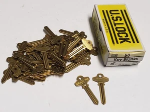 Lote De Colección De 50 EE. UU. Cerradura sin cortar llaves en blanco - SC6 - TAYLOR 307A - NOS - Imagen 1 de 3