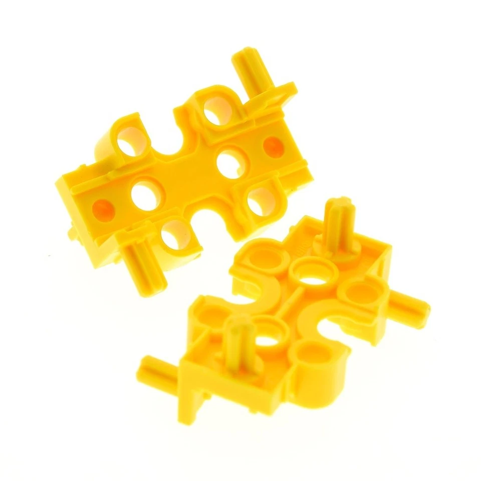2x Soporte de engranajes Lego Technic medio amarillo soporte rectangular 4119294 32167 Foto 1 de 1