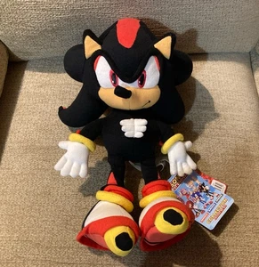 Sonic the Hedgehog - Shadow Sega Prize Europe Plüschtier Kuscheltier mit Etikett - Bild 1 von 9