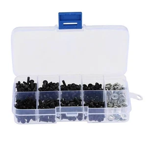340pcs RC Screw Kit (M3, Hex Flat&Buttom Head)& M3 M4 Bolts For HSP RC Car k - Picture 1 of 6
