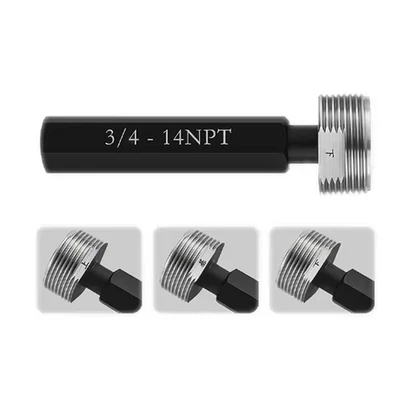 NPT Tapered Pipe Plug Thread Gauge 1/16" 1/8" 1/4" 3/8" 1/2" 3/4" 1" ~ 2"  New - Image 1 of 3