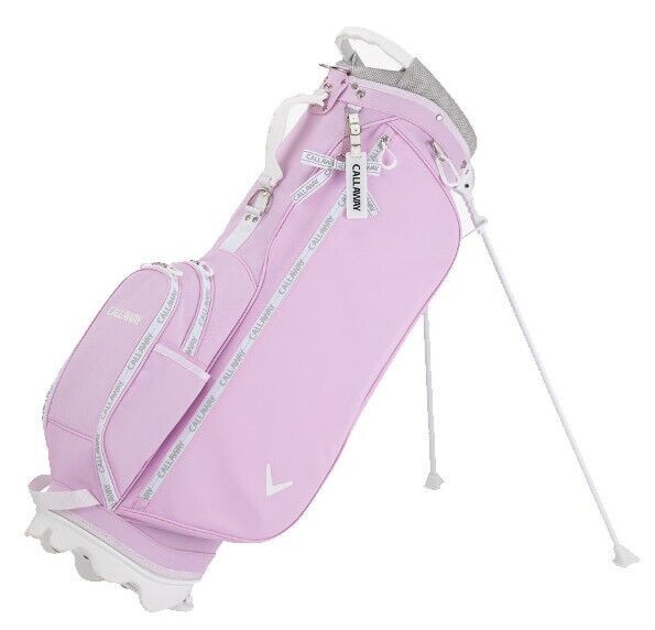 ca46 Callaway Golf bag 白×ピンク Callaway 2023 ORG 14 Golf Cart Bag-White Rose Silver