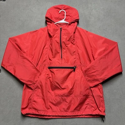 Vintage LL Bean Jacket Mens 2XL Red Anorak Windbreaker Made in USA GUC - Image 1 of 4